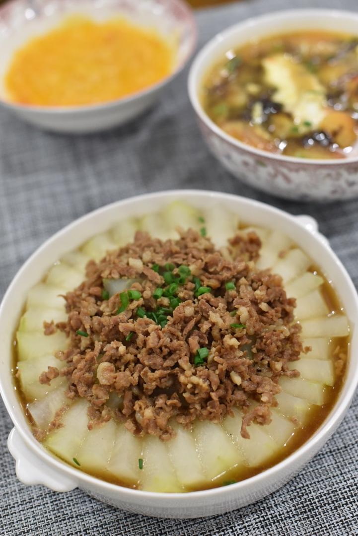 肉末冬瓜～～孩子最爱吃的下饭菜