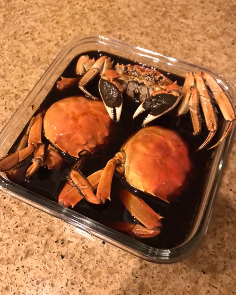 江南熟醉蟹