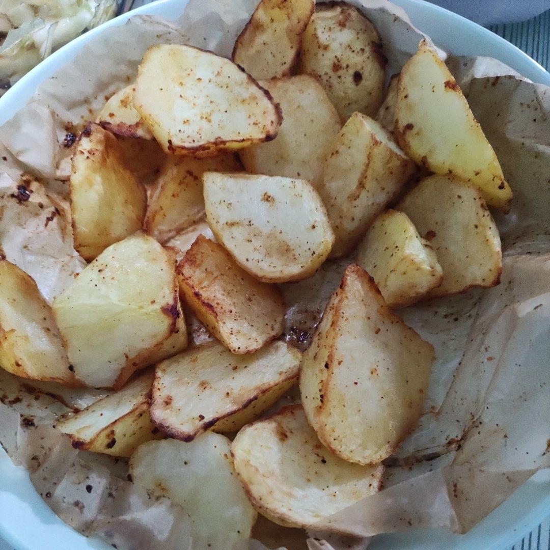 空气炸锅版烤土豆块