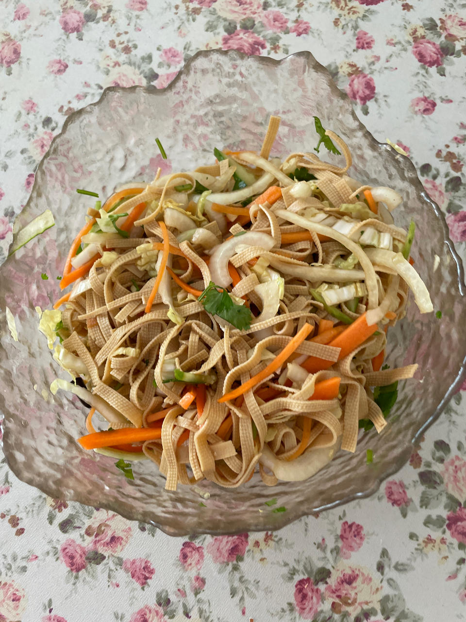 炝拌干豆腐丝
