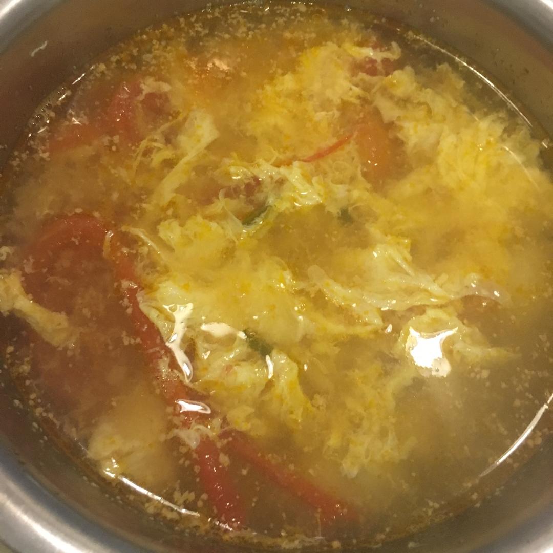 好喝到爆的西红柿鸡蛋汤
