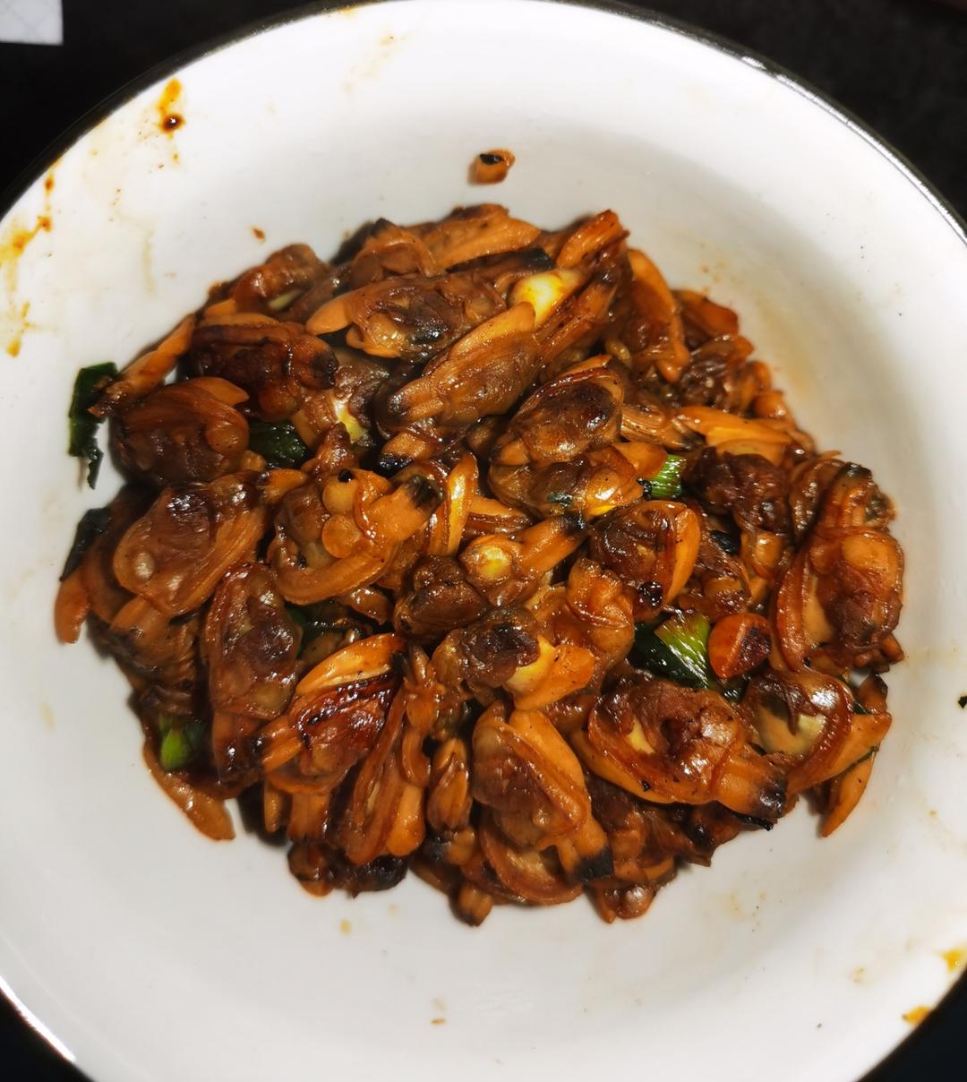 爆炒蛤蜊肉