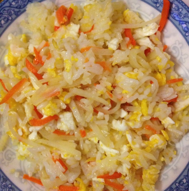 香辣土豆丝炒饭