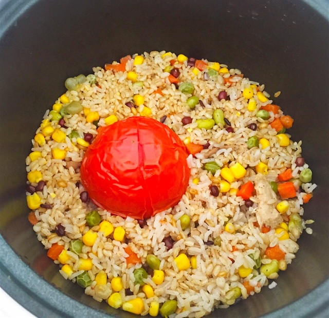 【减脂美食】一整个番茄饭（鸡腿升级版）