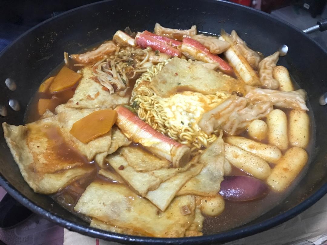 tyyt1213做的韩国部队锅拉面锅(超好吃)