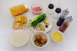 糯米饭配油条汤的做法 步骤1