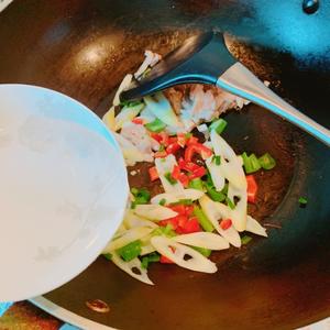 减脂餐/竹笋鸡饭+清炒芥菜的做法 步骤6