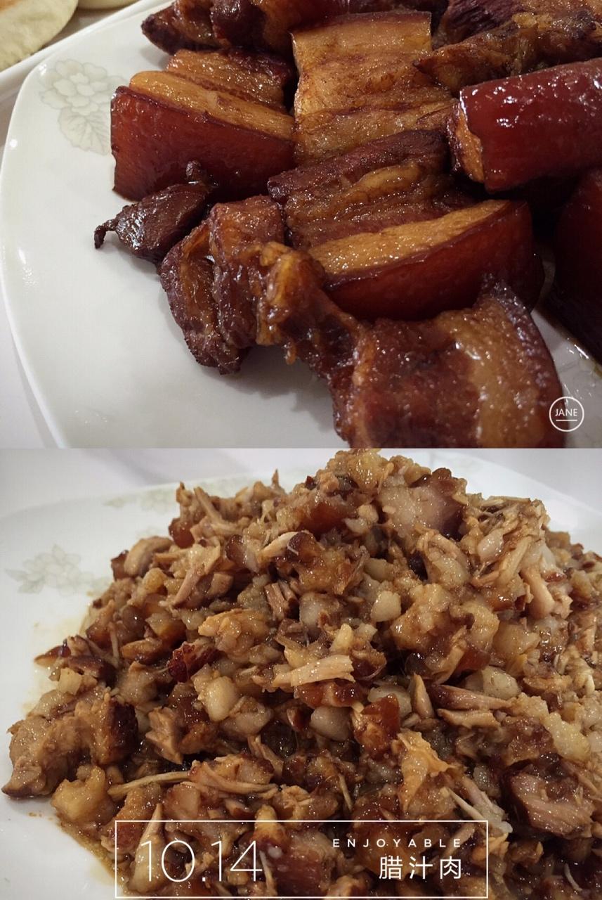 陕西名吃~腊汁肉