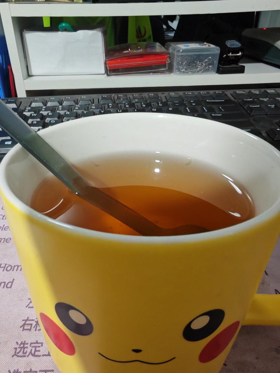 超好喝的柠檬🍋冰红茶        （自制健康食材，无糖精😋）