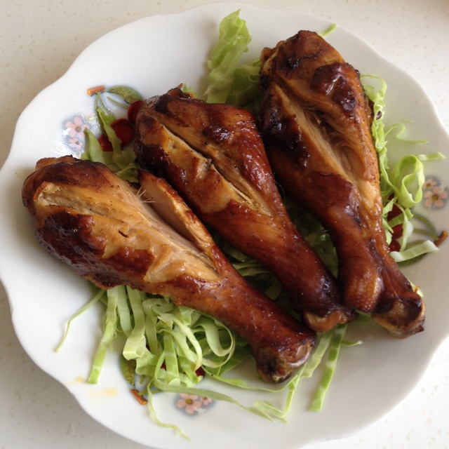 蜜汁酱烤鸡腿