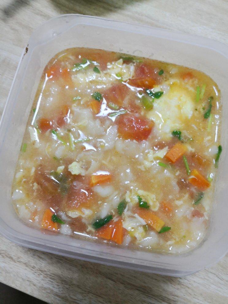 简单早餐-疙瘩汤
