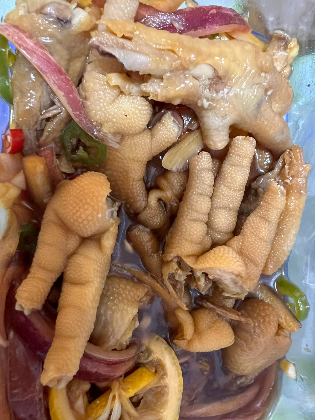 【柠檬酸辣鸡爪】自制超级无敌美味的网红鸡爪