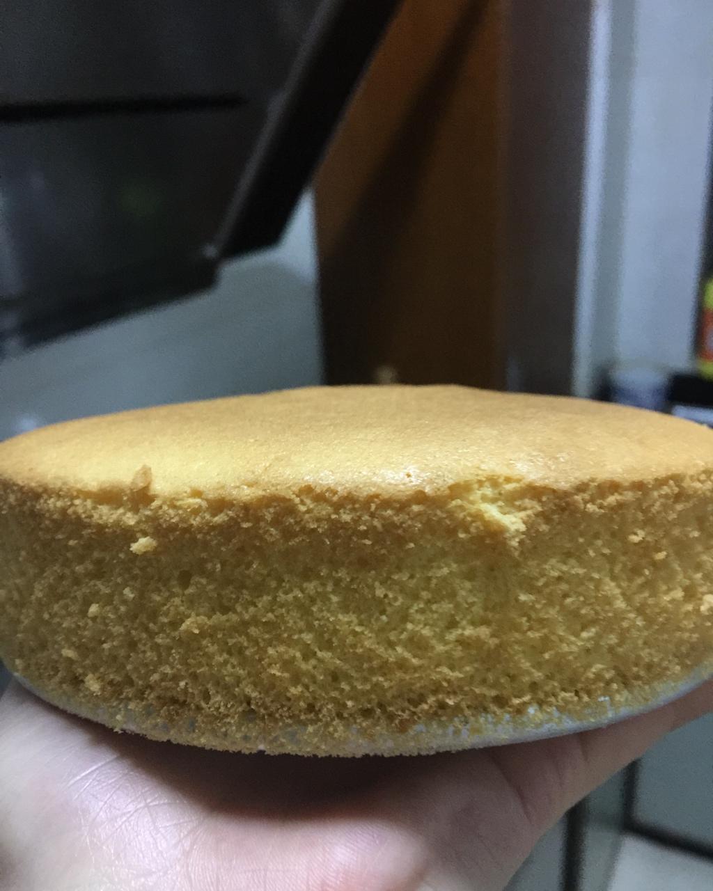 分蛋式海绵蛋糕(六寸)