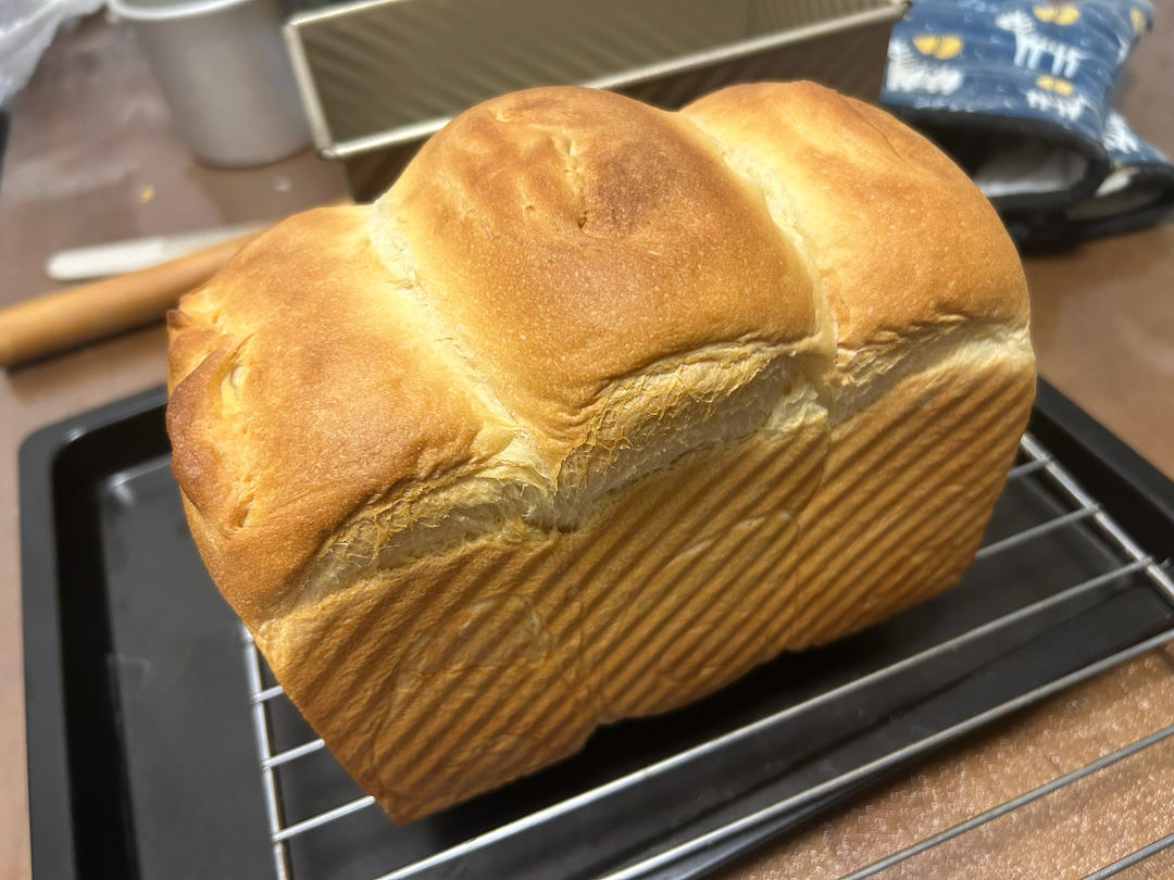全蛋版本的直接法北海道吐司