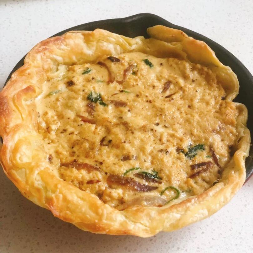 手抓饼法式咸派