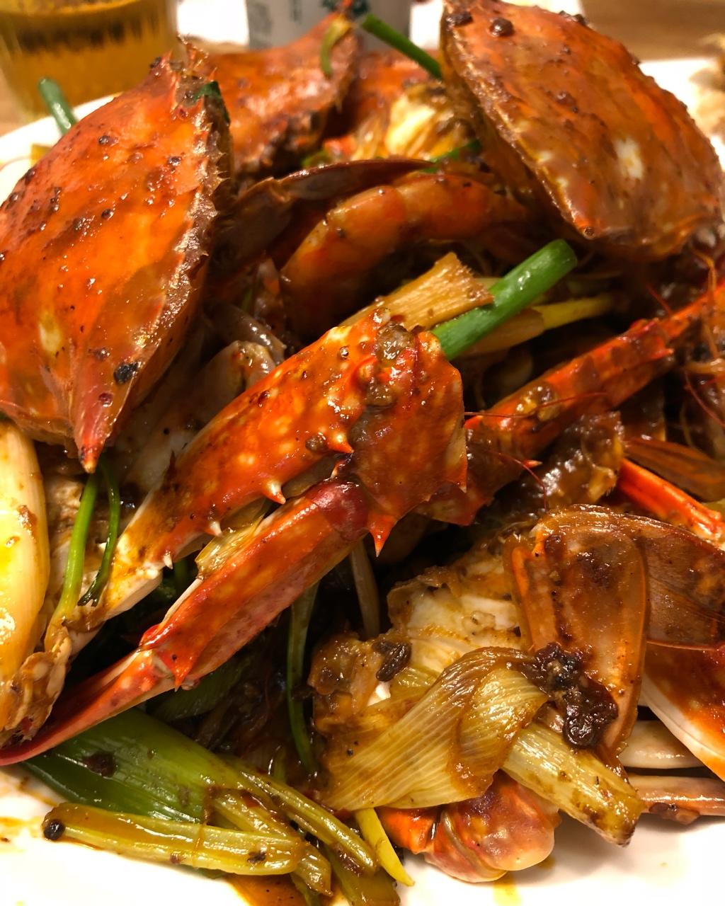 夏夏310做的香辣蟹