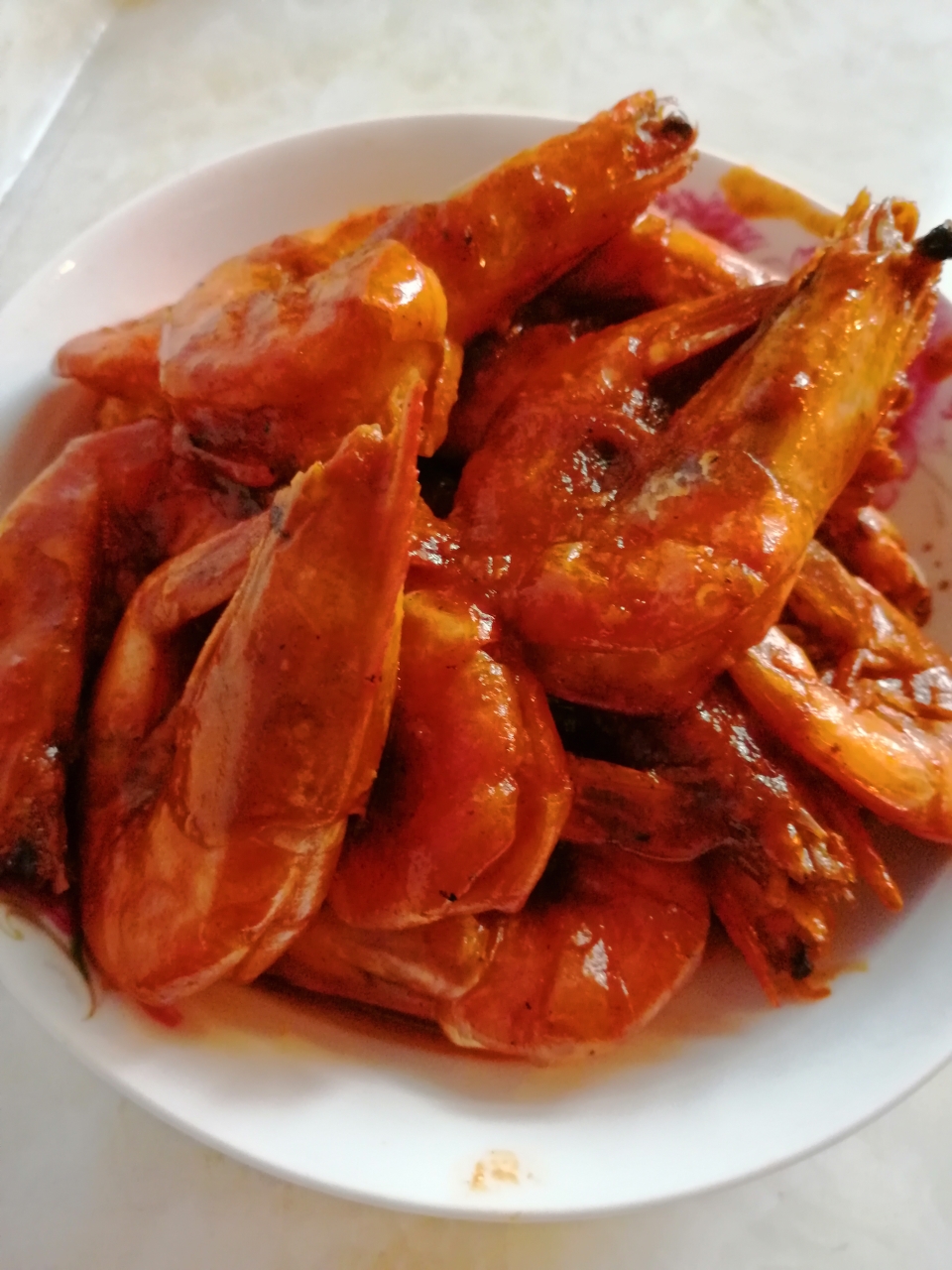 茄汁大虾（懒人版）的做法