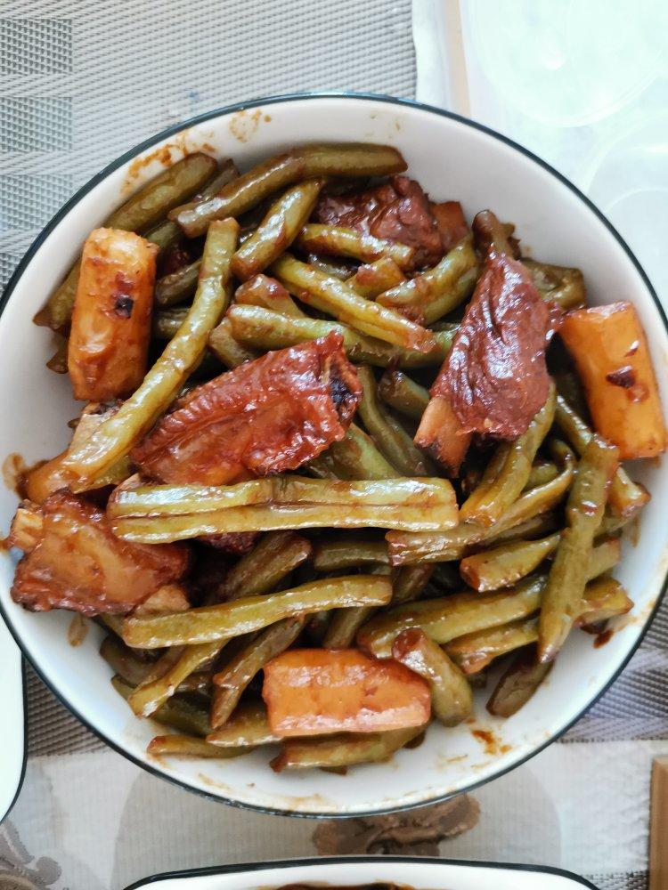 排骨炖豆角