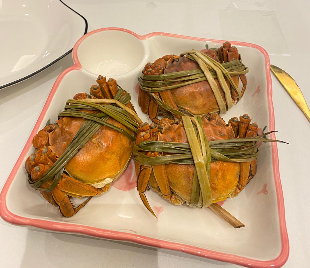 清蒸大闸蟹
