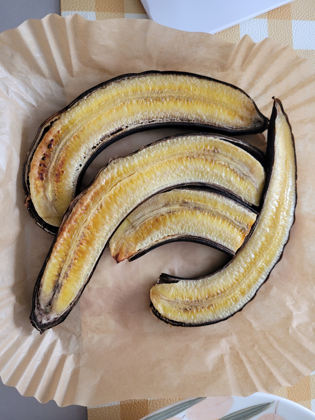 烤香蕉(只有香蕉)的做法