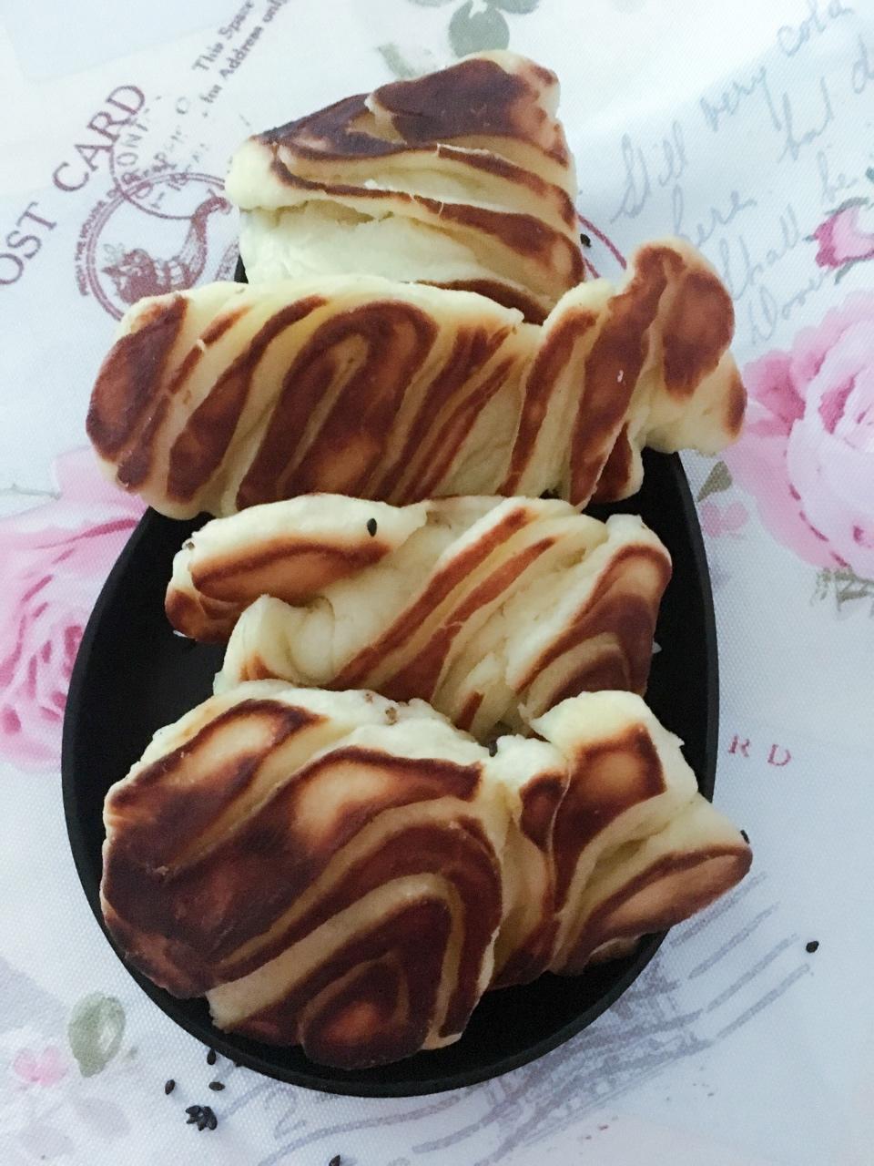 一定要做！—煎卷子【生煎花卷】