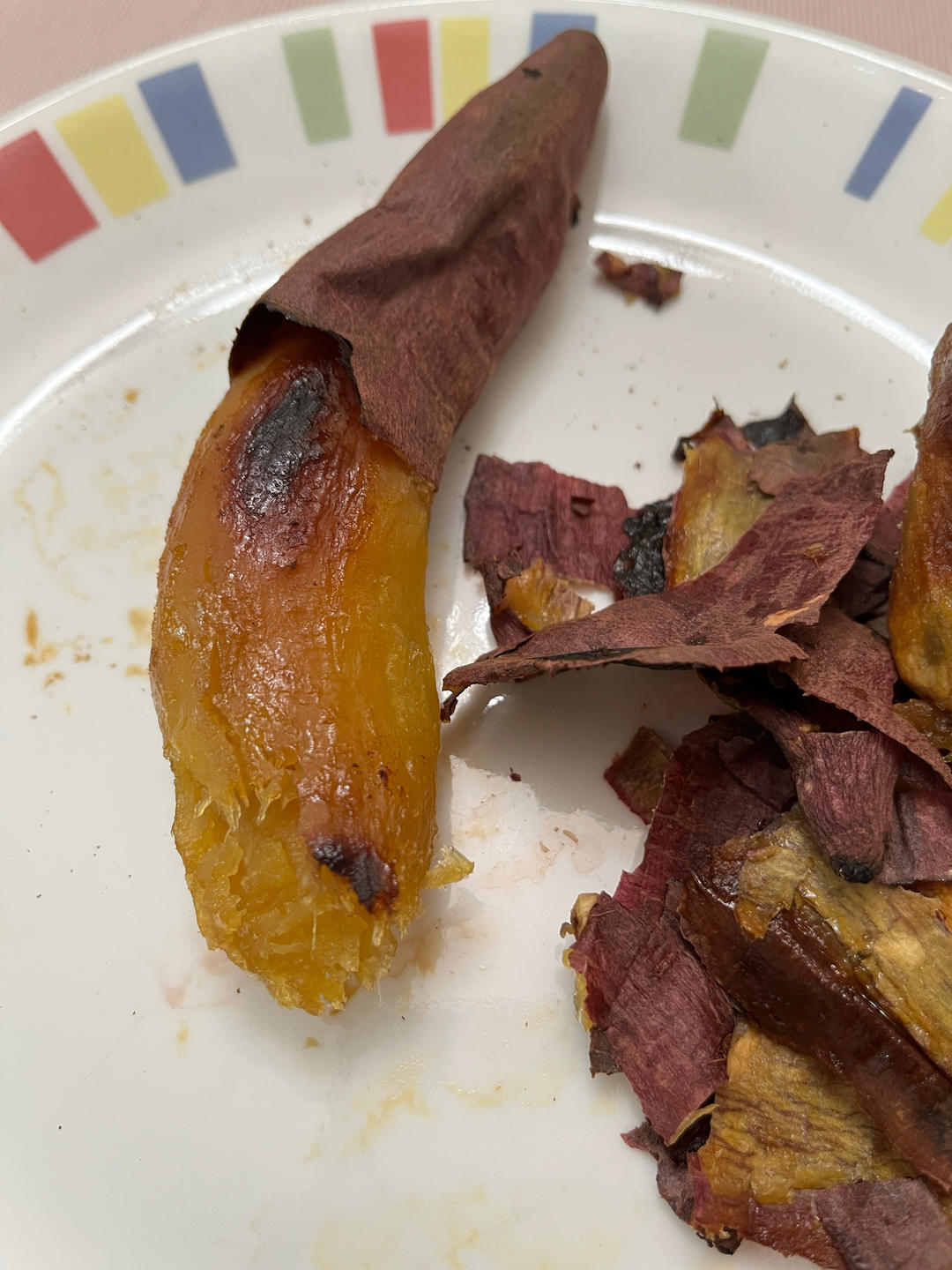 【糯唧唧的烤红薯】糖油四溢皮肉分离外糯里嫩吸溜着吃！