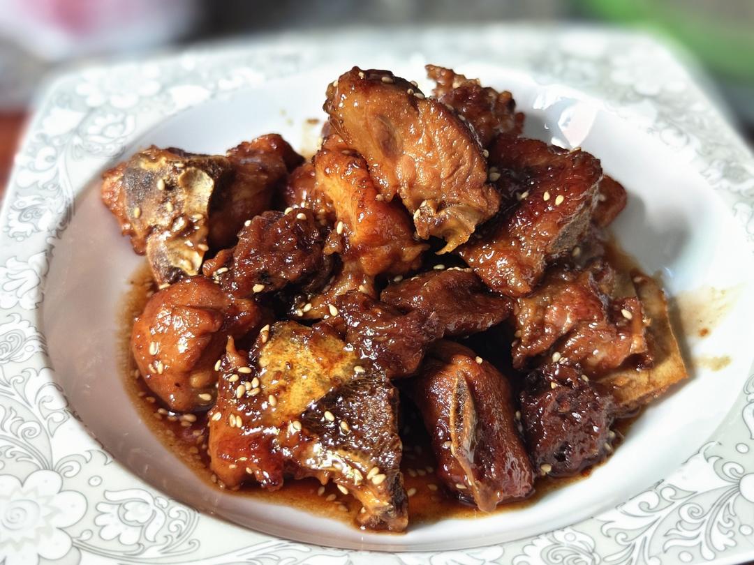 一嘬就脱骨的雪碧话梅小排