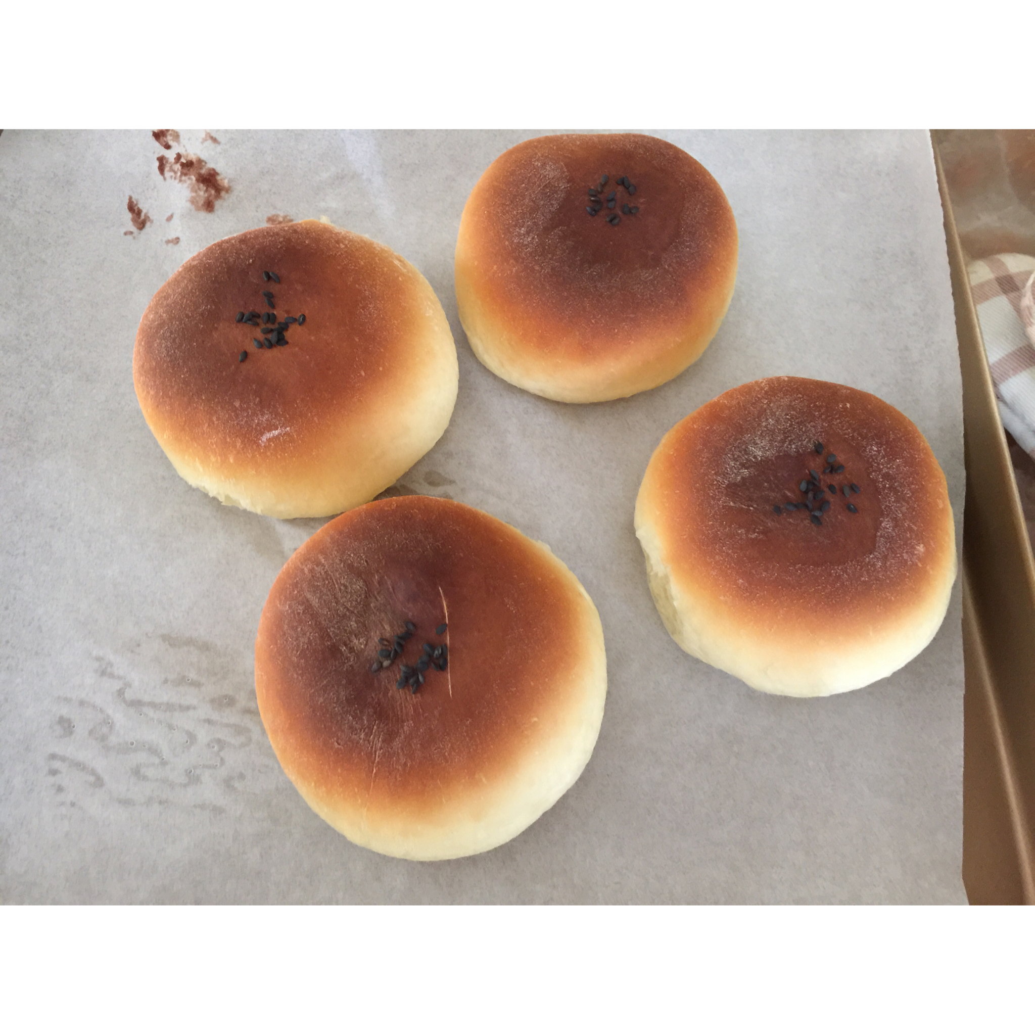 日式传统红豆面包