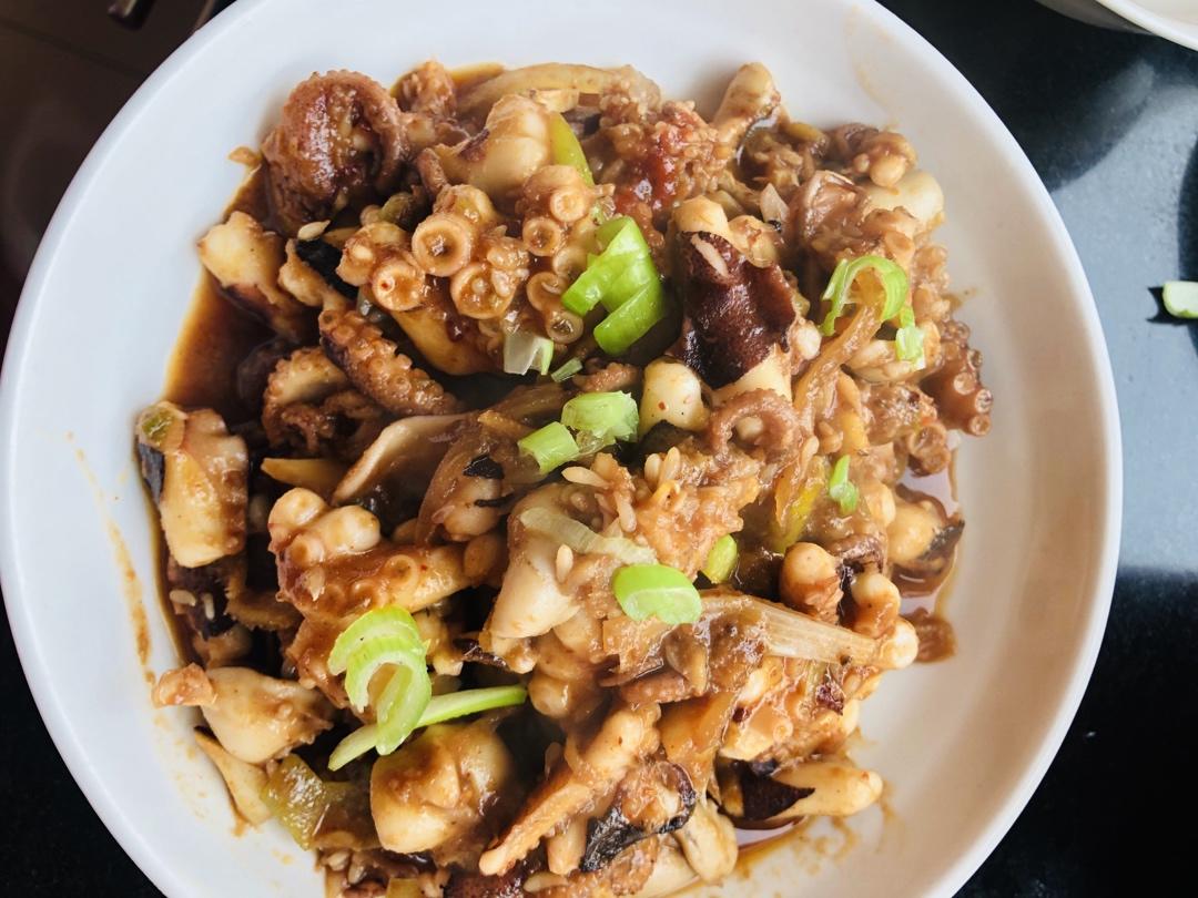 酱爆小章鱼（八爪鱼）