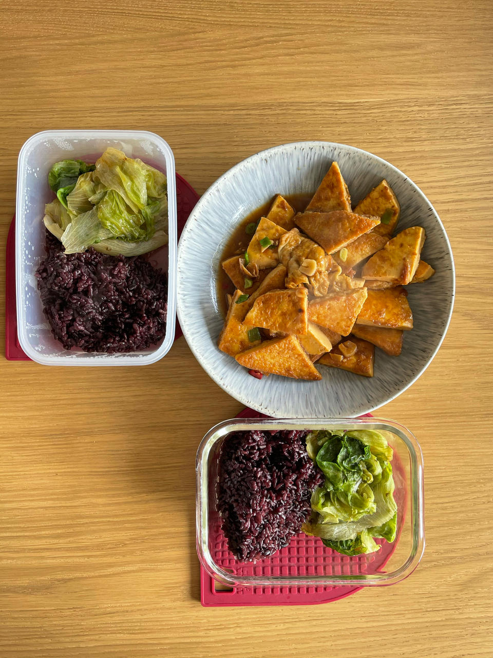 焖煎豆腐