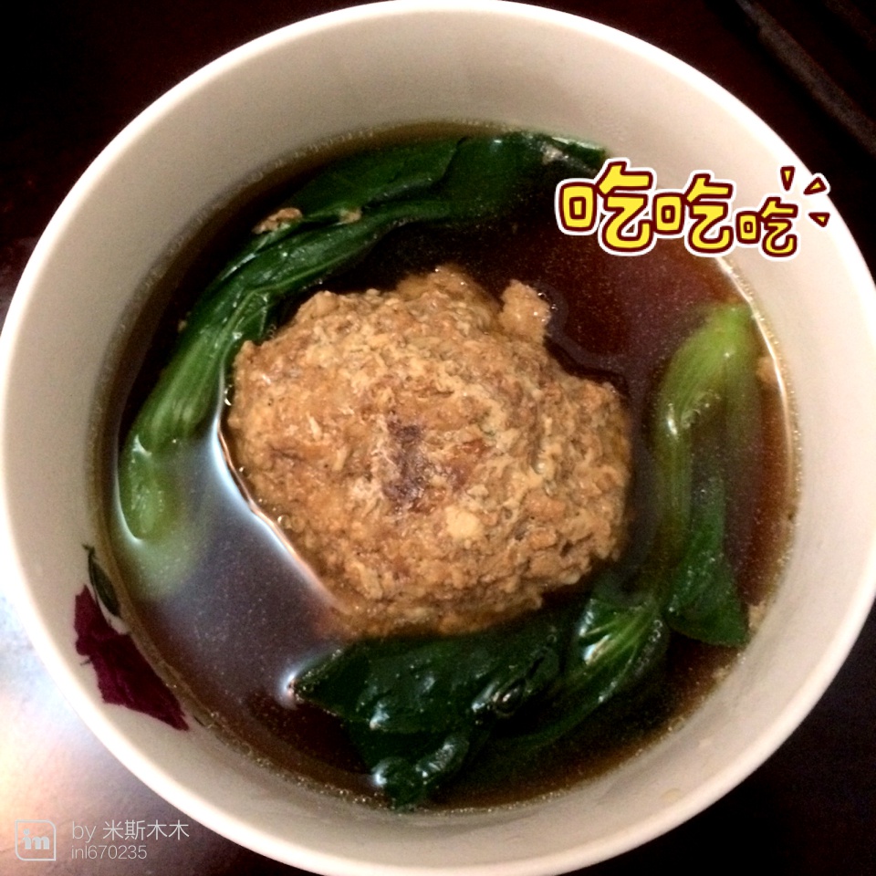 最好吃的扬州狮子头