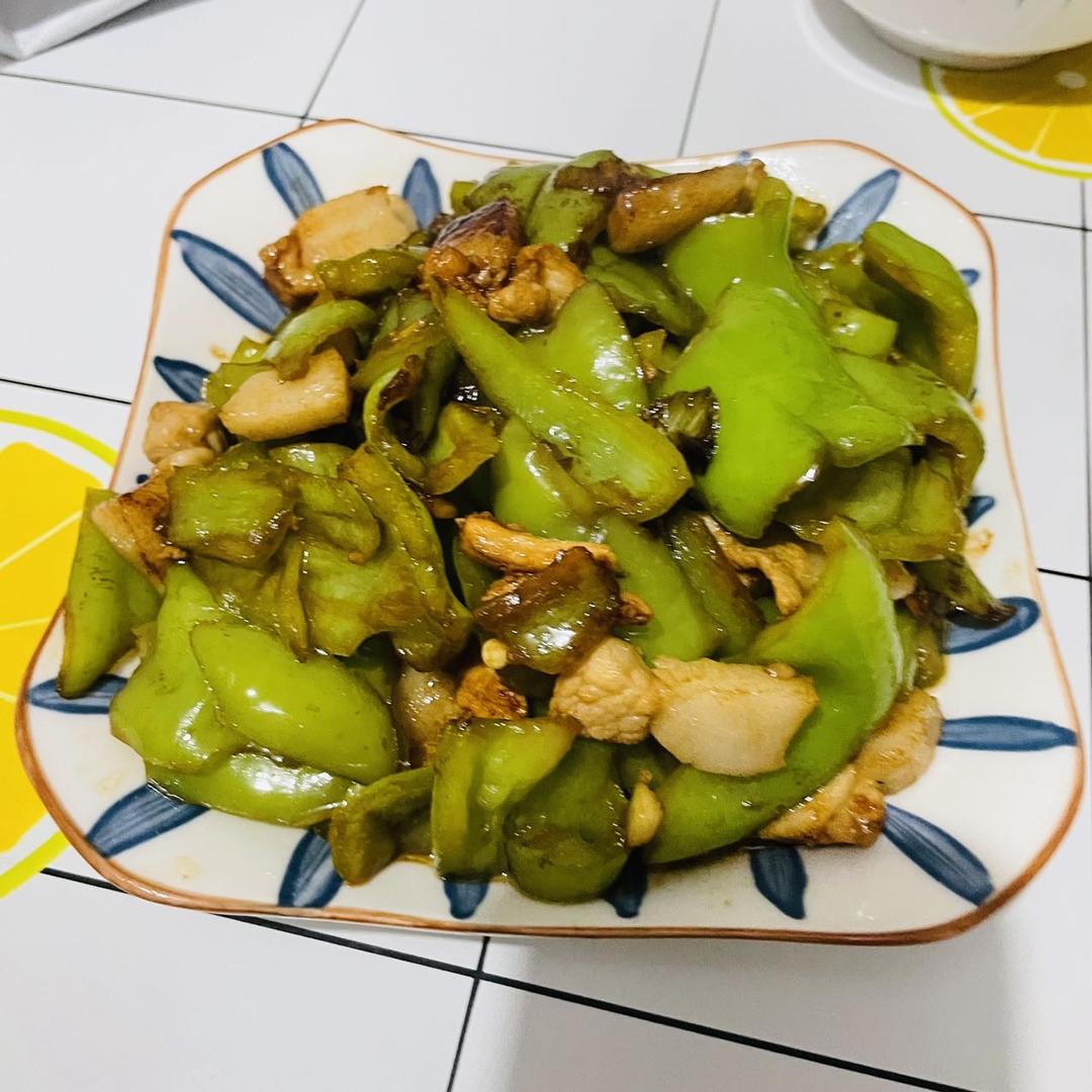 青尖椒炒肉