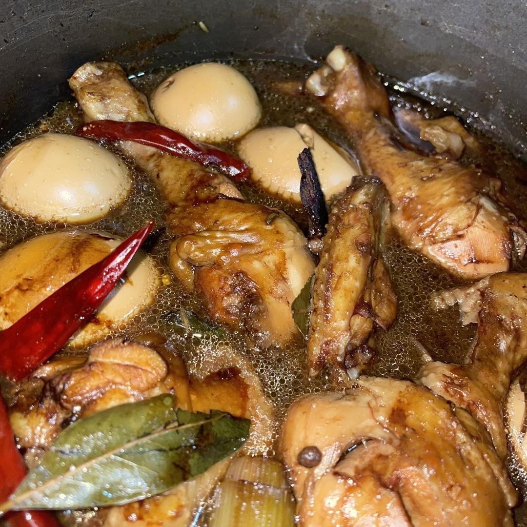 爆好吃的卤鸡腿 卤蛋❗电饭煲 炒锅都可以做~