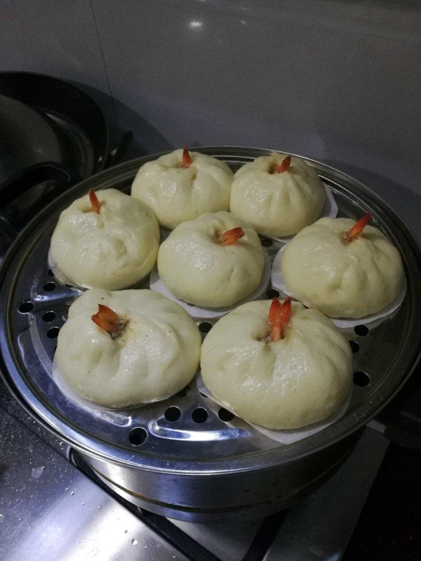鲜虾肉包