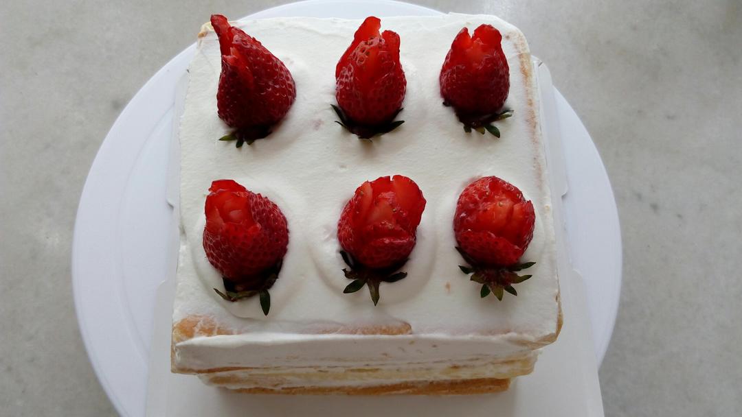 6寸戚风蛋糕（2蛋）