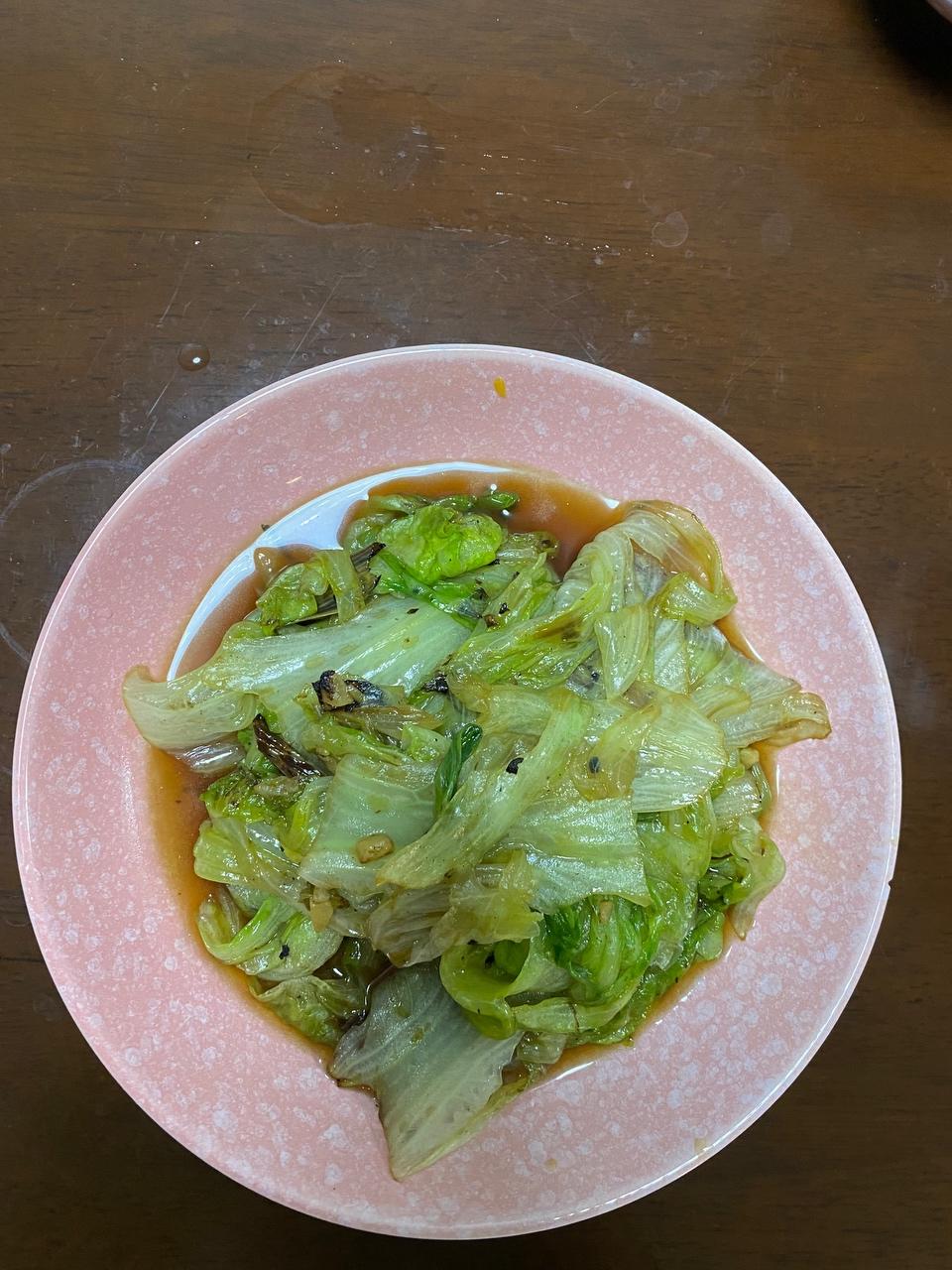 蚝油生菜的做法