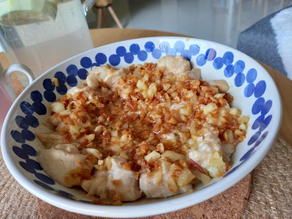 蒜蓉蒸鸡胸（鸡腿）