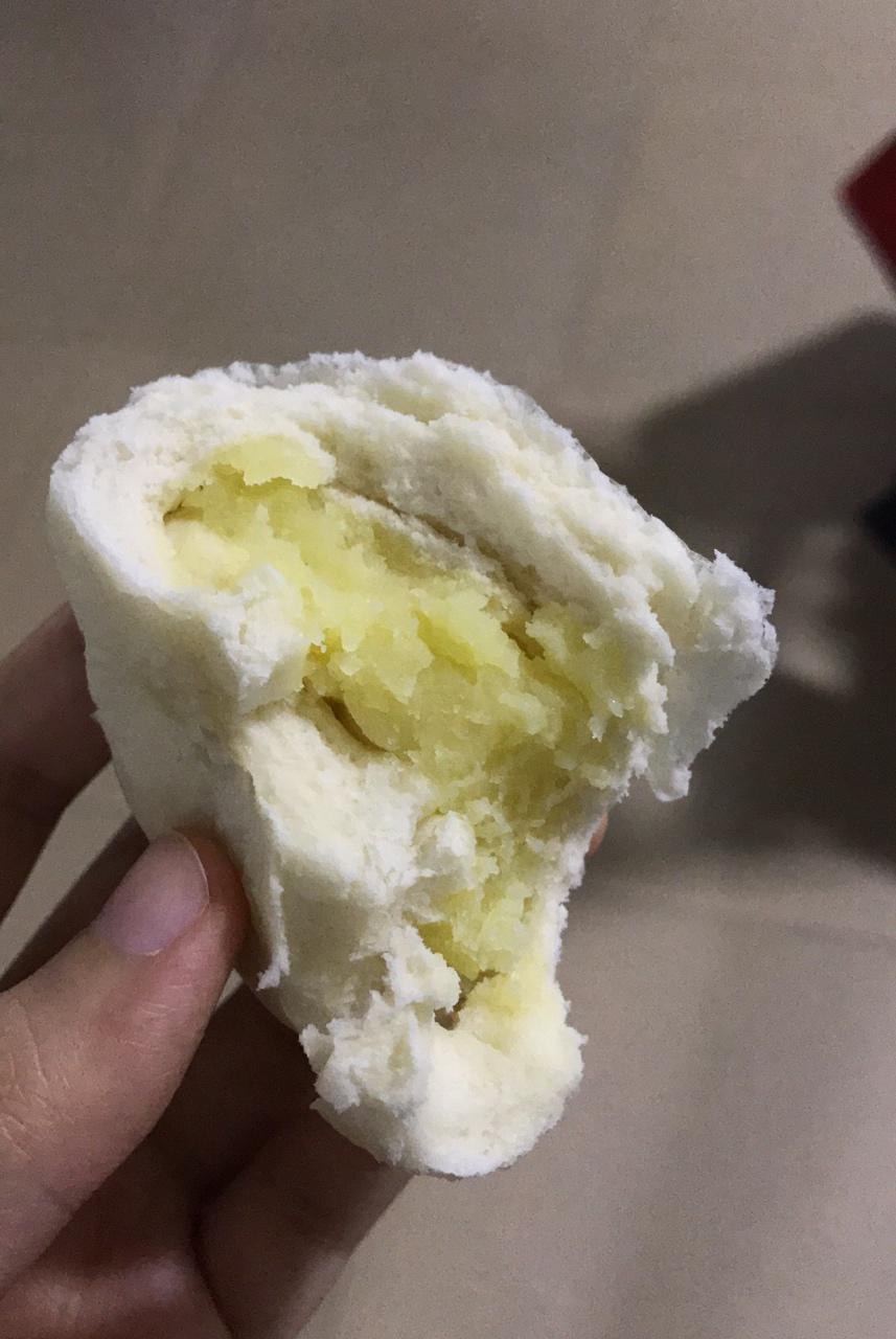 自制奶黄包