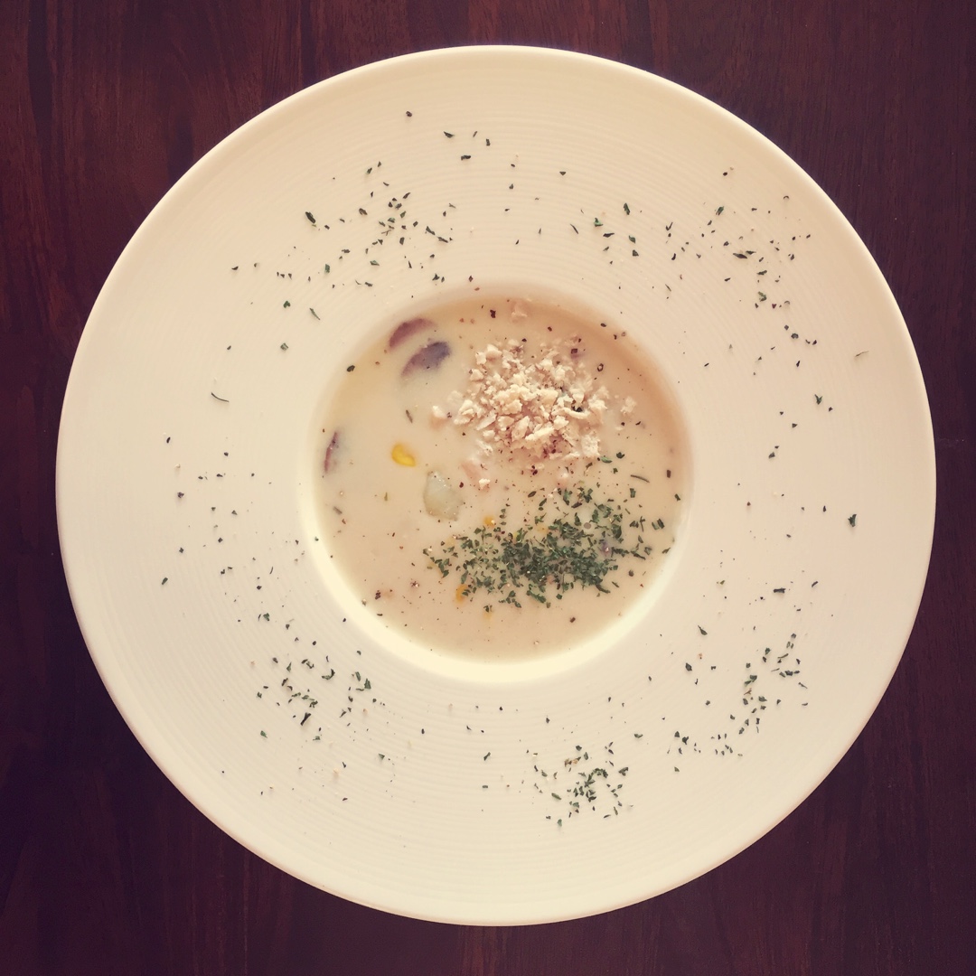 鸡茸奶油蘑菇汤