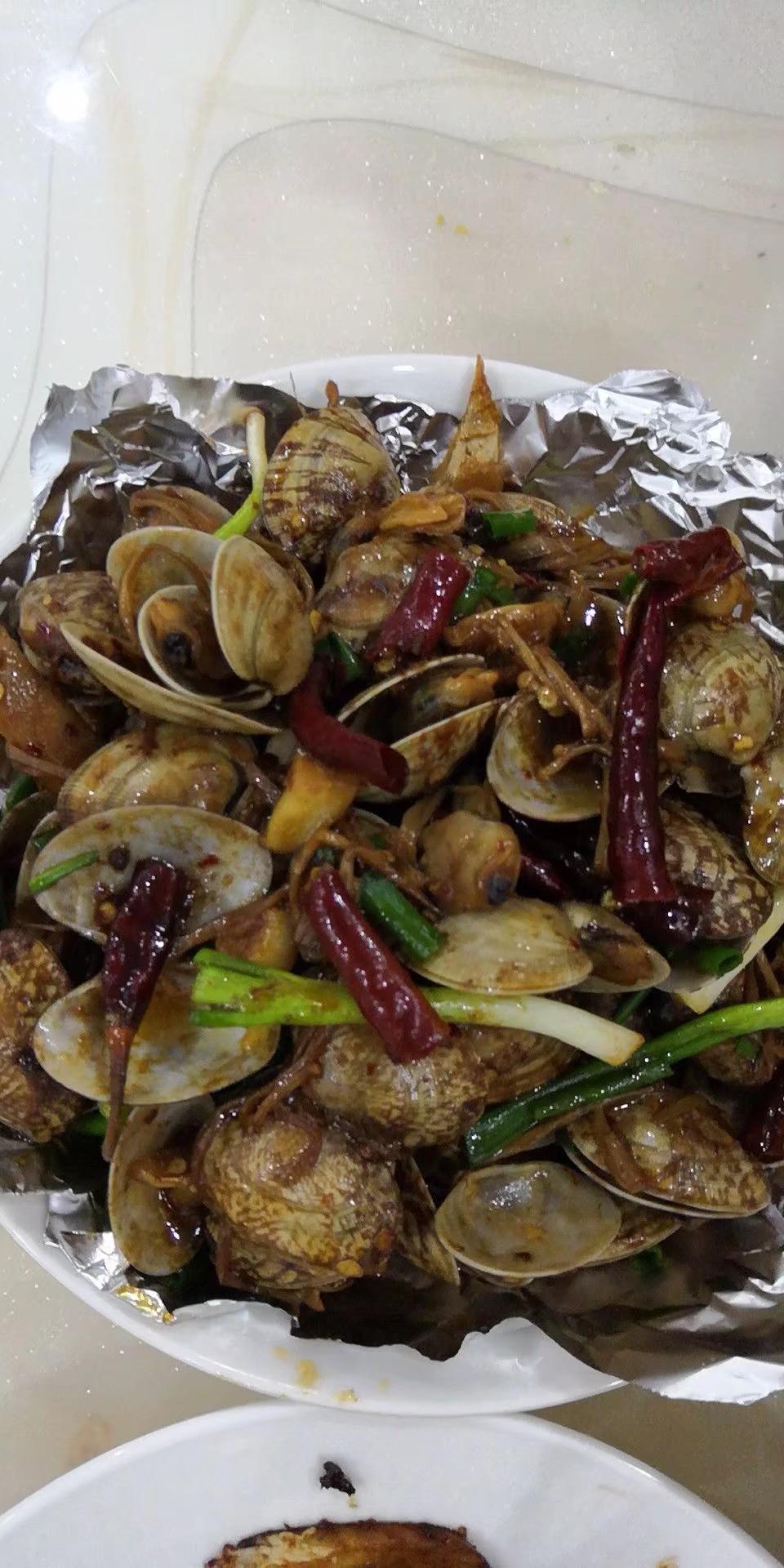 爆炒香辣花甲