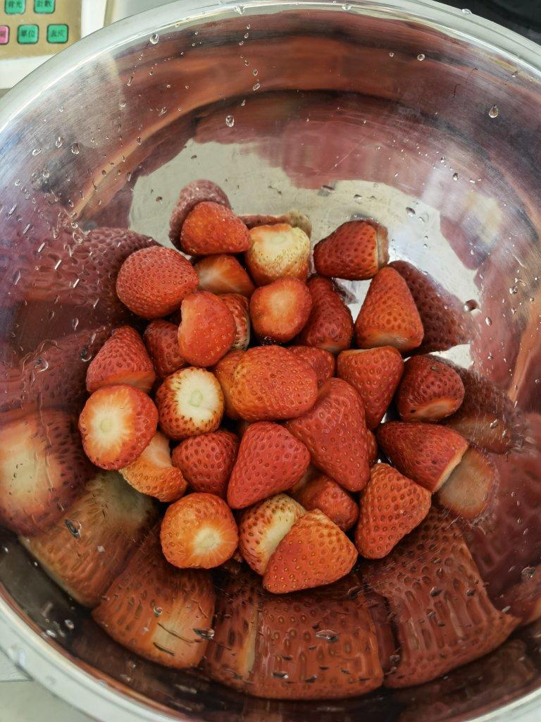 自制无添加草莓酱