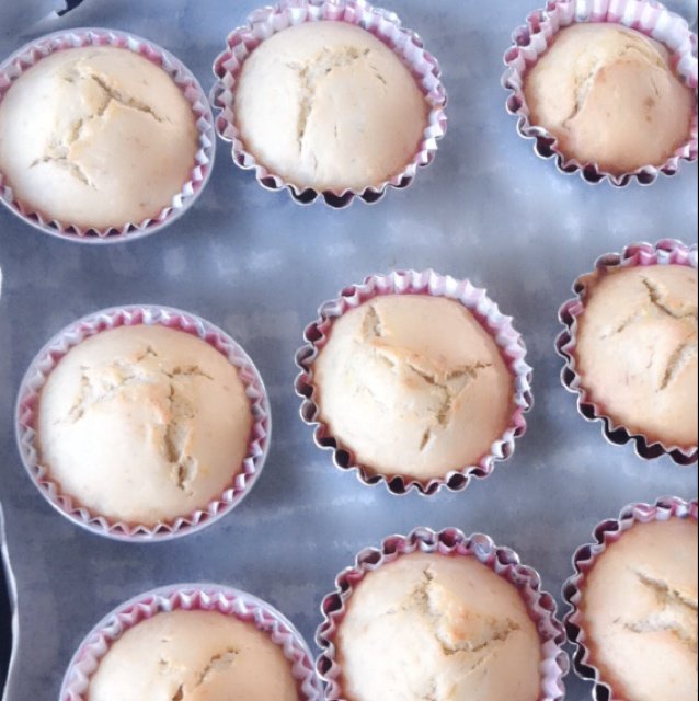 马芬 纸杯蛋糕cupcake香蕉松糕