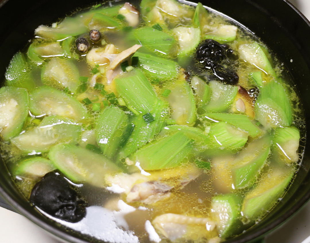 水瓜浸本地靓鸡