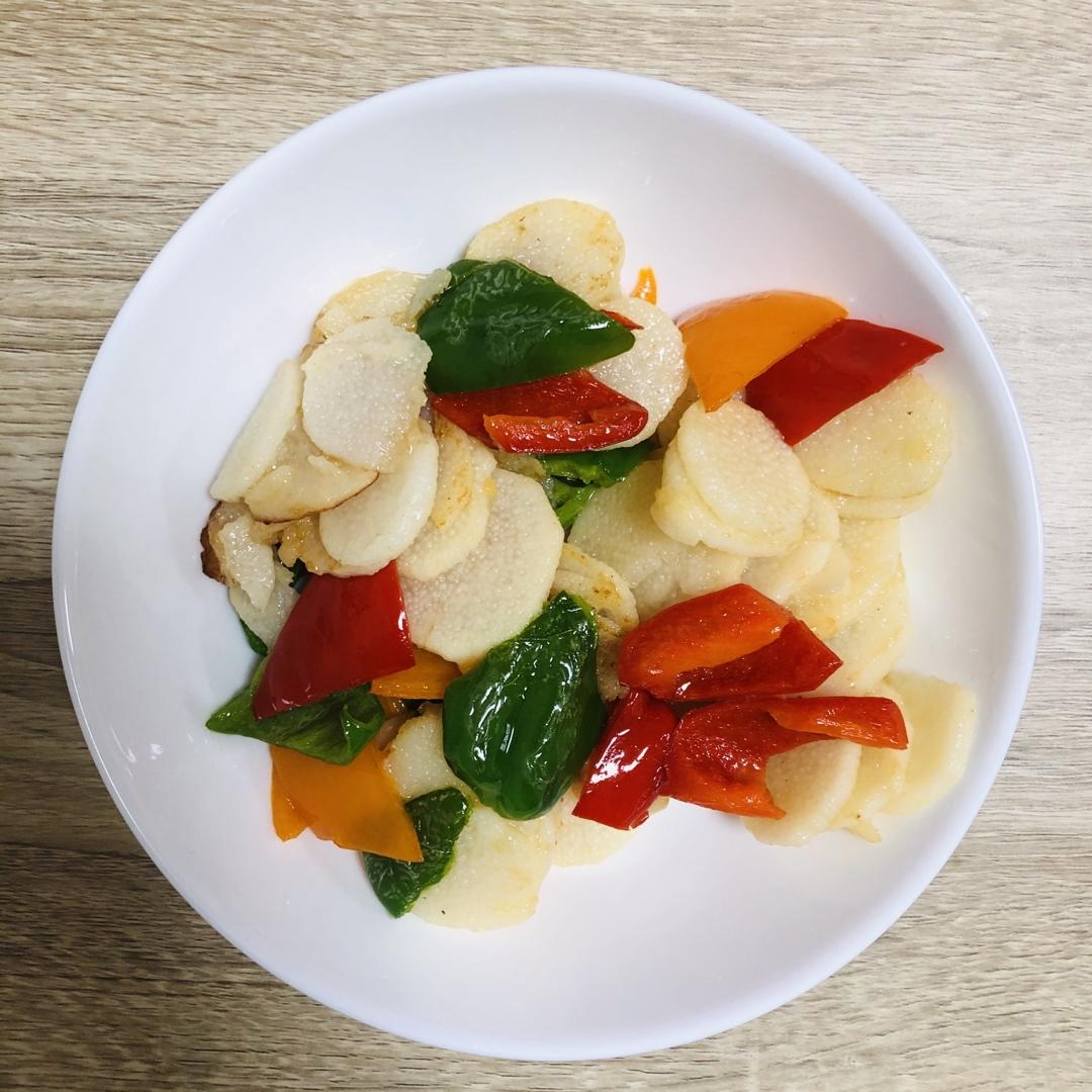 老丁的私房菜-清炒山药