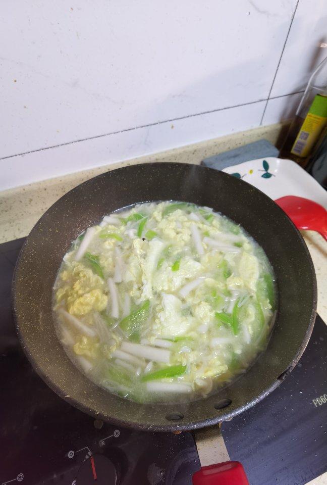 丝瓜菌菇蛋汤