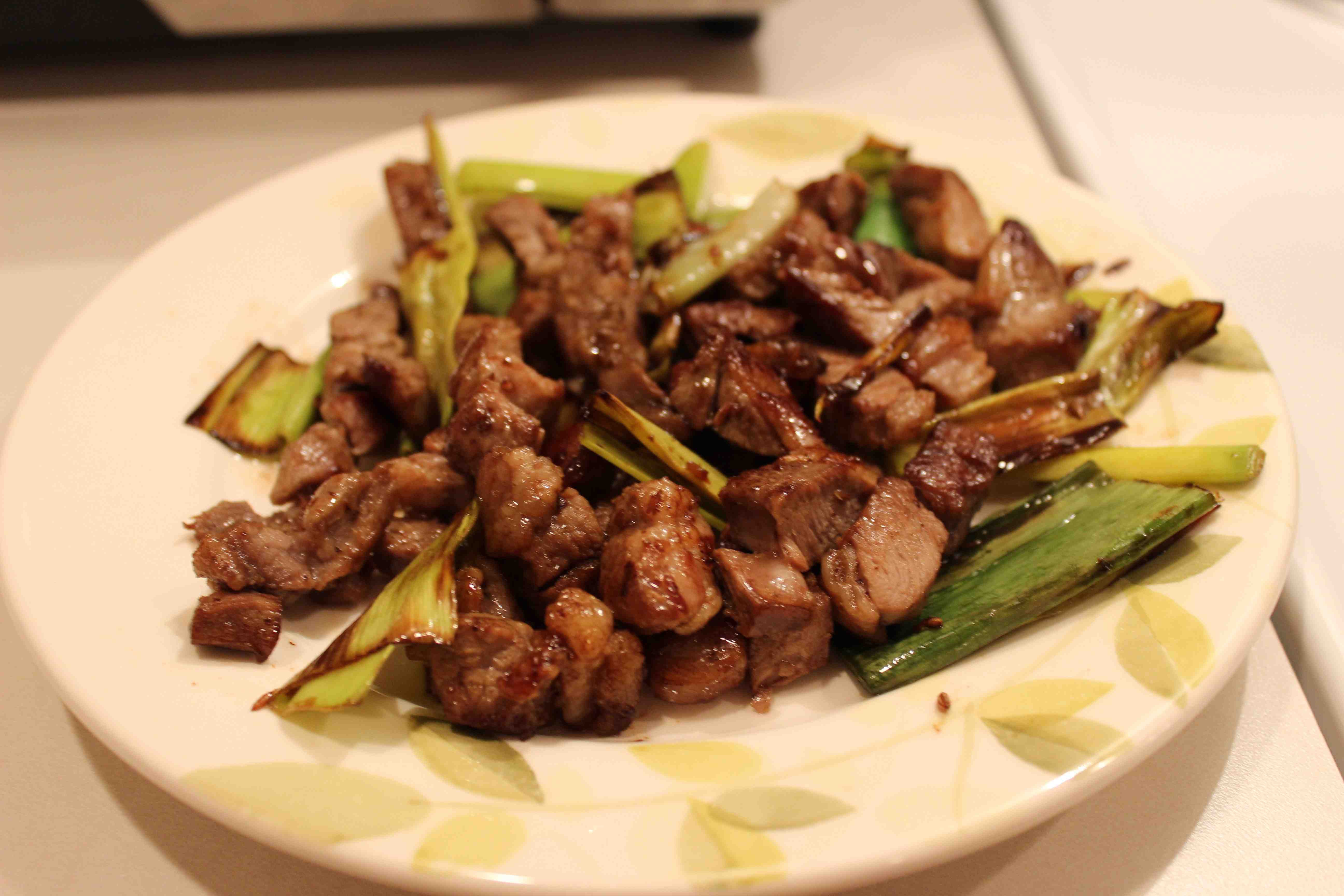 葱爆羊肉