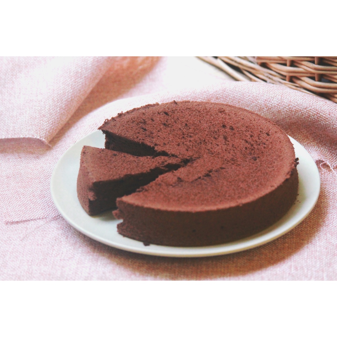 无油可可戚风蛋糕（2蛋6寸）