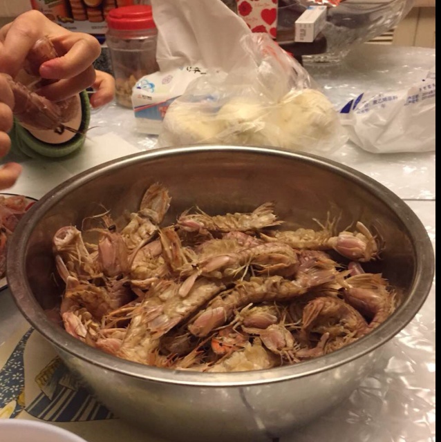 椒盐濑尿虾