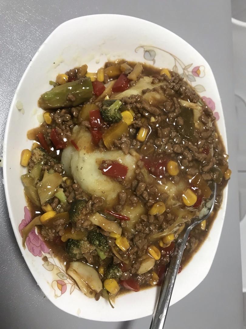 火山土豆泥