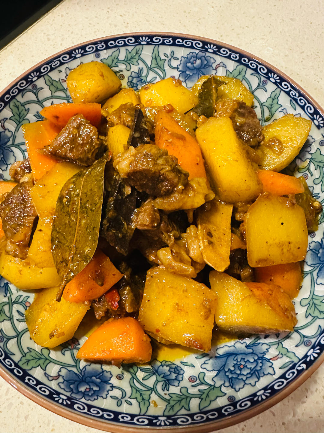 土豆焖牛腩